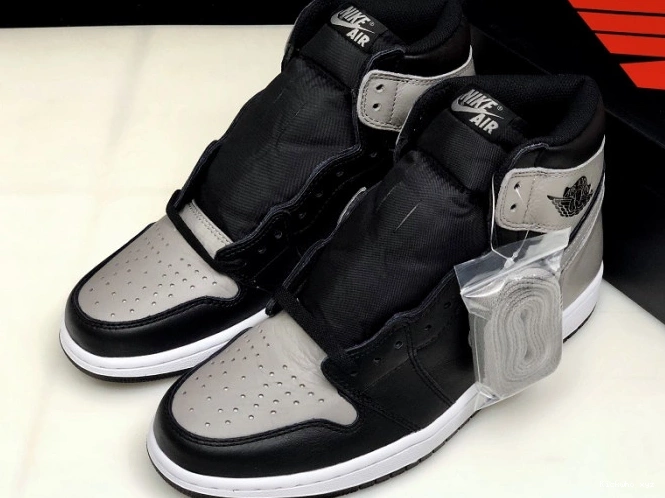 OG Grey 1 Jordan 555088-013 Retro Black Air High Shadow 0725